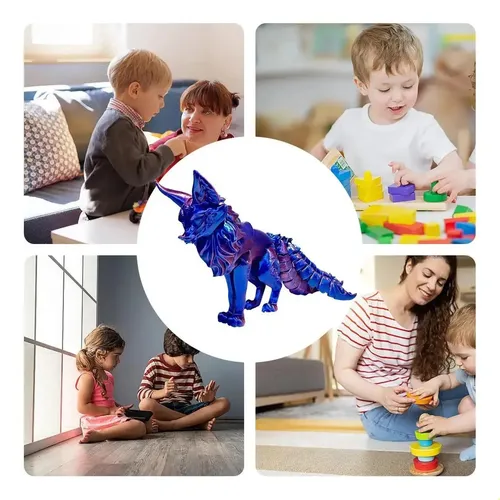 Juguete Flexible Impreso En 3d For Figuras De Impresora