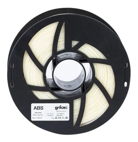 Filamento Impresora 3d Abs Grilon3 1kg Color Natural