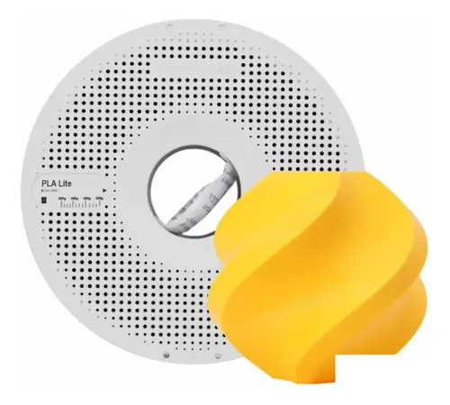 Filamento Bambu Lab Pla Basic Lite 1kg Para Impresion 3d Amarillo Solar