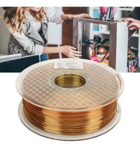 Filamento Consumible Impresora 3d Gradiente Arcoíris De Seda