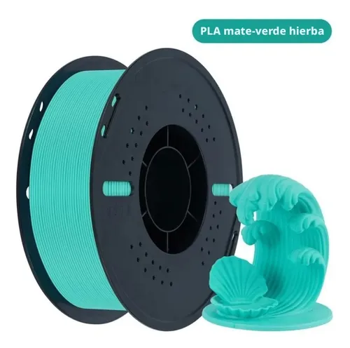 Filamento Pla Mate Verde 1 75mm 1kg Para Bambu Lab 3d