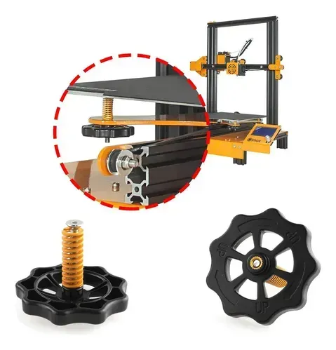 Tuercas Niveladoras Y Resortes Para Impresora 3d Creality