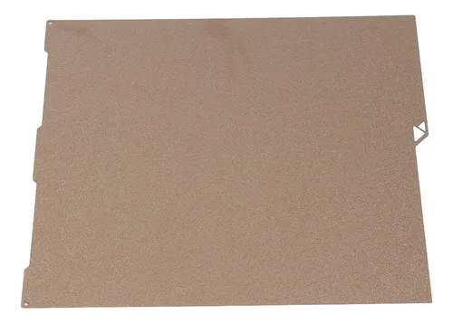 Placa De Impresión 3d Doble Cara Texturizada Pei Dorada