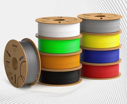 Elegoo 1kg Pla Filamento para Impresora 3d 1.75mm Color Gris Space
