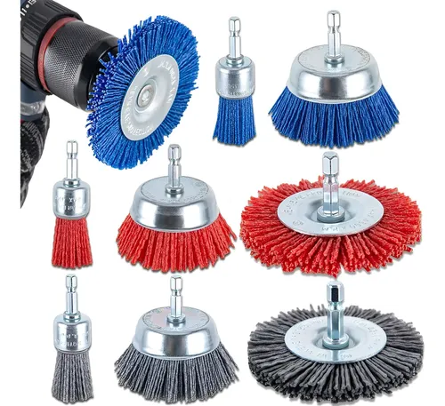 Filamento De Nailon Abrasivo Con Cerdas De Alambre D