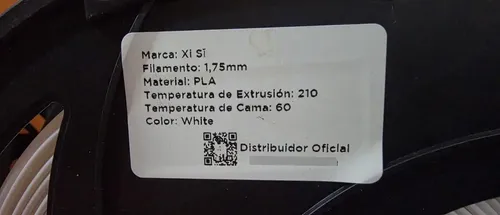 Pack X2 Filamento Xi Si Pla 3d 1,75mm 1kg Premium- Importado