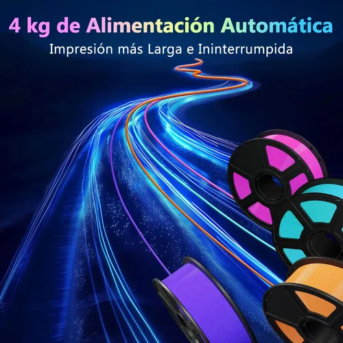 Impresora 3d Multicolor Flashforge Ad5x, Corexy De 600 Mm/s