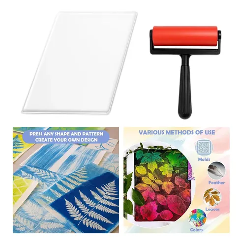 Placa De Impresión De Gel Multiusos Reutilizable Con M
