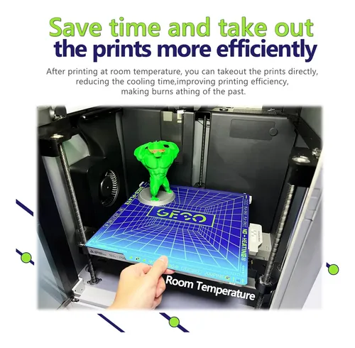 Placa Geco Para Impresora 3d Bambu Lab Juupine 2025 Pla Cold