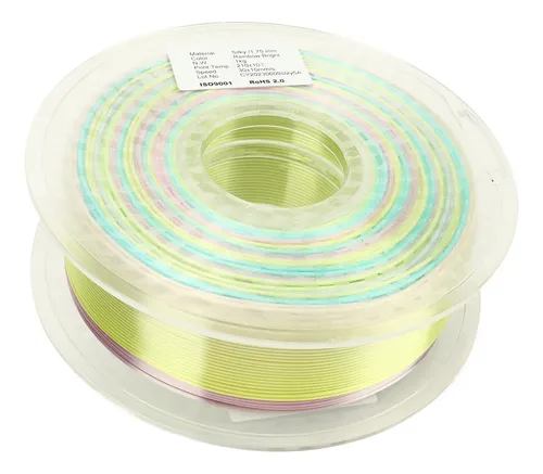 Filamento Pla Gradient Rainbow Multicolor Que Cambia De Colo