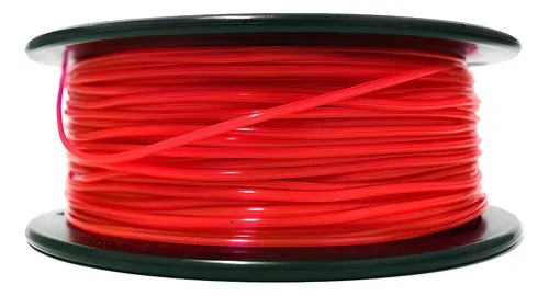 Filamento Flexible Tpu Impresora 3d 3mm 500g Hqs-rojo Rojo