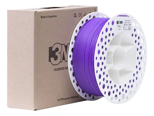 Filamento 3d 3n3 max Pla+ 1.75mm 1kg Tonos Mate Impresora 3d