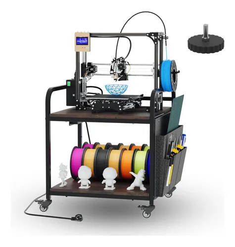 Soporte Impresora 3d Resistente Con Toma Corriente