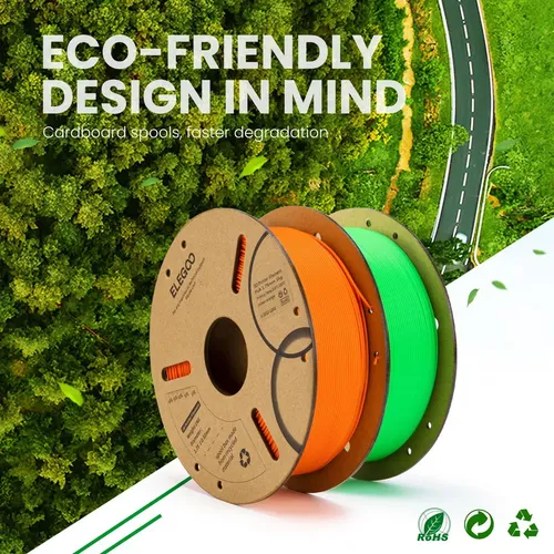 Elegoo 1kg Pla Filamento para Impresora 3d 1.75mm Color Blanco