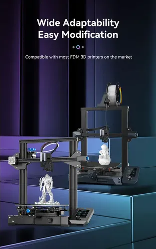 Kit Extrusor E·fit Creality 3d Piezas Doble Engranaje Bowden