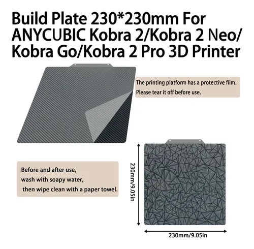Construye Plate Tinytrees Para Anycubic Kobra 2/kobra 2 Neo/