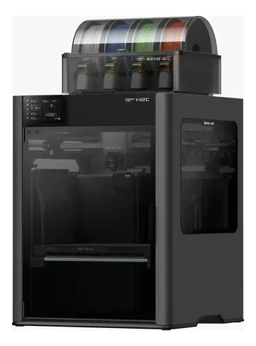 Impresora 3d Bambu Lab H2c Ams Combo Multimaterial Negro