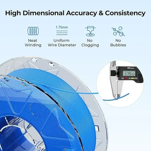 Filamento 3d Creality Hyper Pla Rfid 1kg Colores Variados