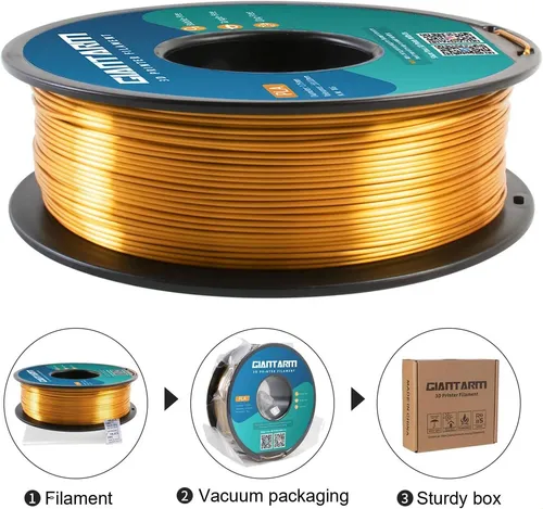 Impresora 3d Sik Filament Pad, Sik Gold Pad Filament, 1 Kg (