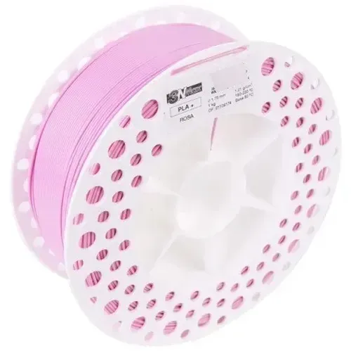 Filamento 3n3 PLA+ Rosa 1.75mm 1kg Impresora 3D Rango Térmico 190-230°C