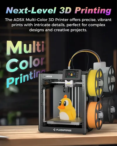 3d Printer Flashforge Ad5x Multi-color Corexy 600mm/s