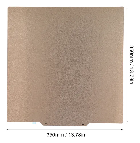 Impresora 3d Star Build Plate De 350 X 350 Mm, Película Colo