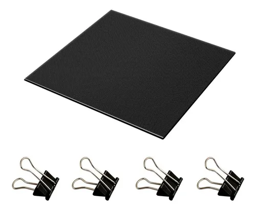 Placa De Vidrio 3d Impresora 235x235mm Con Clips