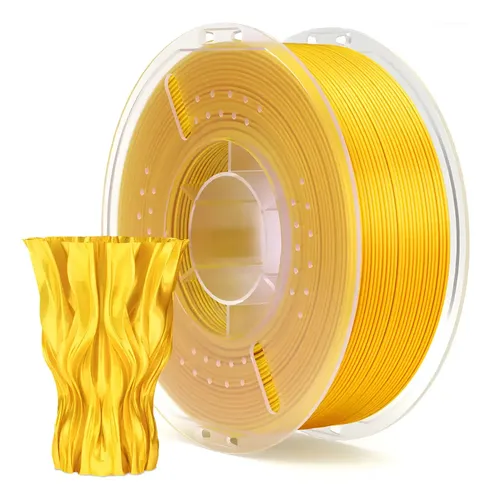 Filamento Elegoo Pla Silk – 1 Kg – 1,75mm – Impresión 3d Dorado – Oro