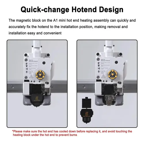 Kit Hotend Para Impresora A1/a1 Con Boquilla H