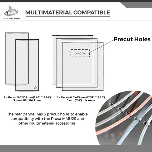 Kit De Impresora 3d De Plexiglás 3d Sourcerer V2 Prusa Ikea