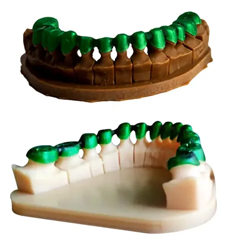 Resina Creality Casteable Dental Verde Transparente 1kg