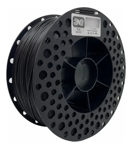 Filamento Pla 3n3 1kg 1.75mm Negro -n4print