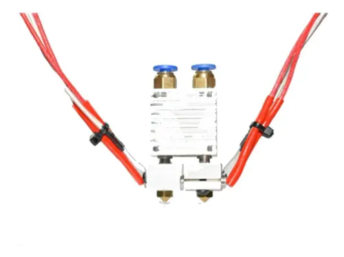 Simil Hotend Chimera Doble 1.75 E3d Prusa I3 2 Impresora 3d