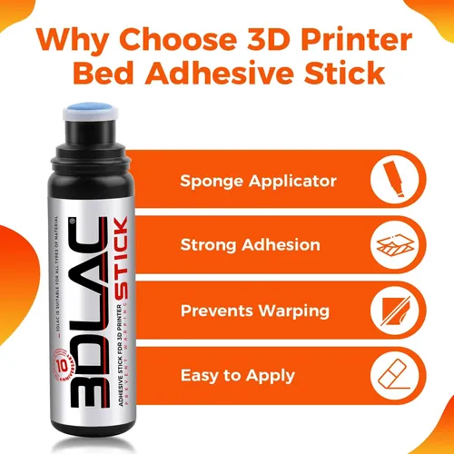 Adhesivo Para Cama 3d Impresión Abs Pla Petg Tpu 80ml