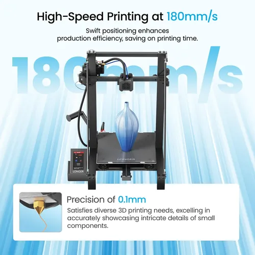 Impresora 3d Longer Lk5 Pro Fdm 30x30x40cm Pantalla Táctil