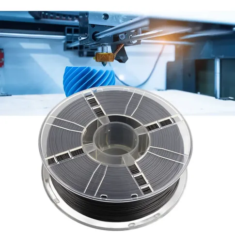 Filamento Petg De Fibra De Carbono 1.75 Mm Negro Cf Impresió