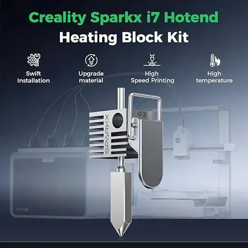 // Creality Official Boquilla Kit Sparkx I7 Hotend De &&