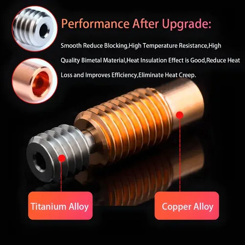 Kit Hotend Metal V6 Volcano 24v 40w Boquilla 0 4mm