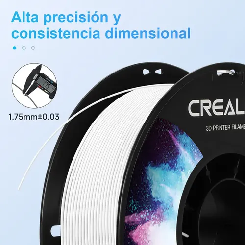 Filamento 3d Abs Creality Blanco 1 Kg 1,75mm