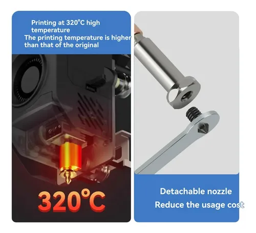 Para El Conjunto De Calefacción Kobra 3 Max Ceramic Hot End