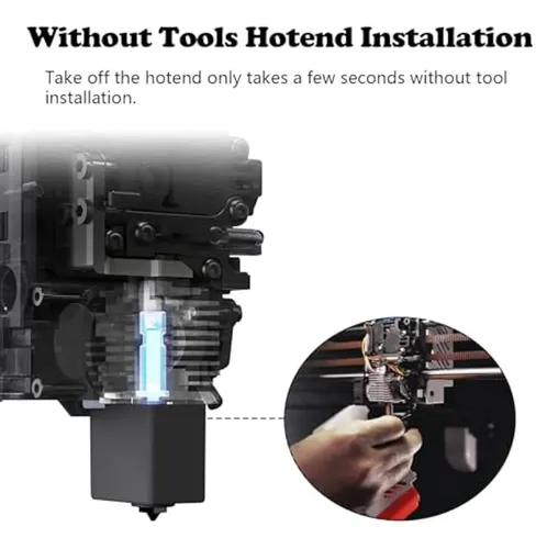 Hotend Con Boquilla Endurecida, 3 Unidades, Para Impresión K