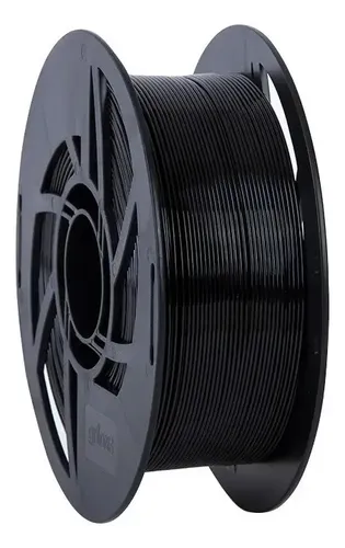 Filamento PETG Negro Grilon3 1.75mm 1kg para Impresora 3D Alta Precisión