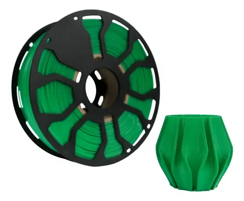 Filamento Pla Hellbot Ecofila 1kg 1.75mm Impresora 3d Color Verde