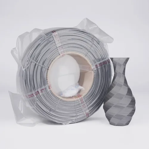 Filamento De Petg Gris Y Negro De 1,75 Mm Para Impresora 3d,