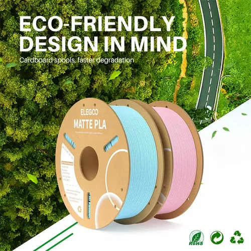 Filamento 3d Pla Mate 1.75mm X 1kg Elegoo Color Beige