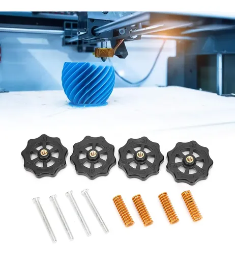 Kit Nivelador 3d Aluminio Con Resortes Para Cama Caliente