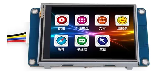 Módulo De Pantalla Lcd Tft Tjc Hmi De 2.8 Pulgadas, 320 X 240 Para Pantalla Táctil