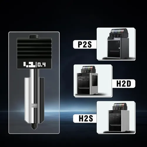 Paquete De 4 Unidades Para Bamboo Lab P2s Hotend Para Impres
