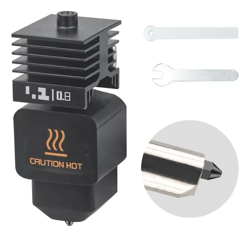 Kit 4 Boquillas Acero Endurecido 0 4 0 8mm Para Impresora 3d