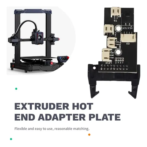 Placa Adaptadora De Boquilla Para Extrusor Kobra, 2 Piezas